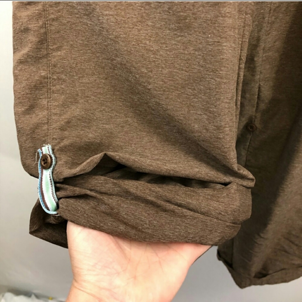 Adventura brown cargo pants/capri - Picture 5 of 7